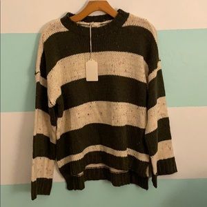 Hem & Thread woven sweater